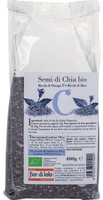 Fior Di Loto Semi di Chia Bio 400 g