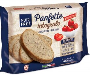 Nutrifree Nutri Free Panfette Pane Integrale A Fette Senza Glutine 340 g