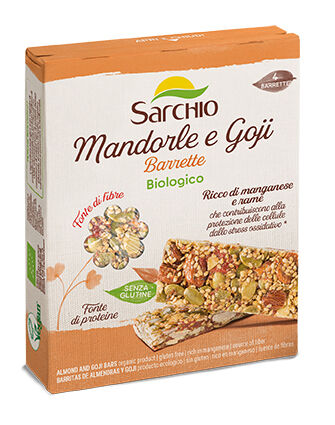 Sarchio Snack Di Mandorle E Goji Senza Glutine 80 g