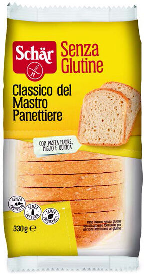 Schar Classico del Mastro Panettiere Pane Bianco Senza Glutine 330 g