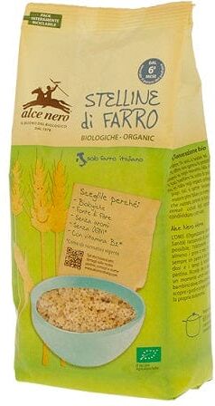 ALCE NERO Stelline Di Farro Biologiche 500 g