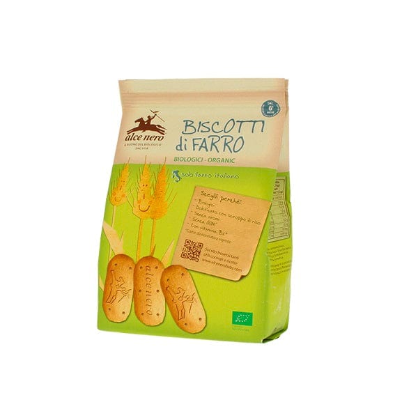 ALCE NERO Biscotti Di Farro Biologici 250 g