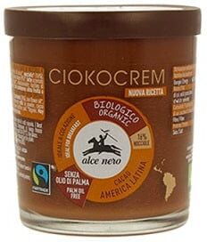 ALCE NERO Ciokocrem Crema Spalmabile Biologica 180 g