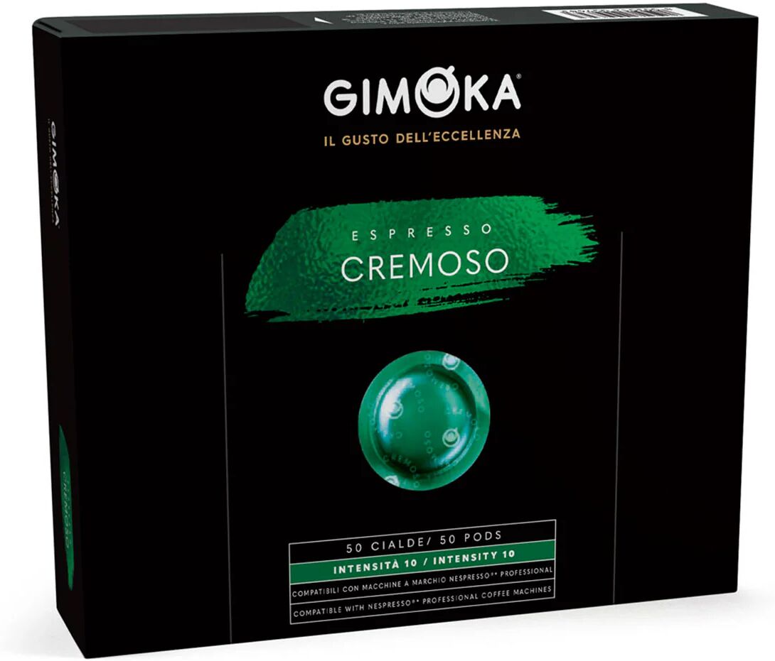 Gimoka 50 Capsule Cremoso compatibili con sistema Nespresso® Professional