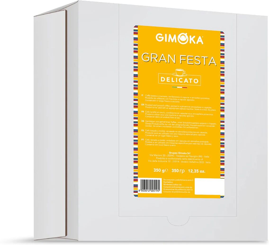 Gimoka 100 Capsule Gran Festa compatibili con sistema Lavazza Espresso Point