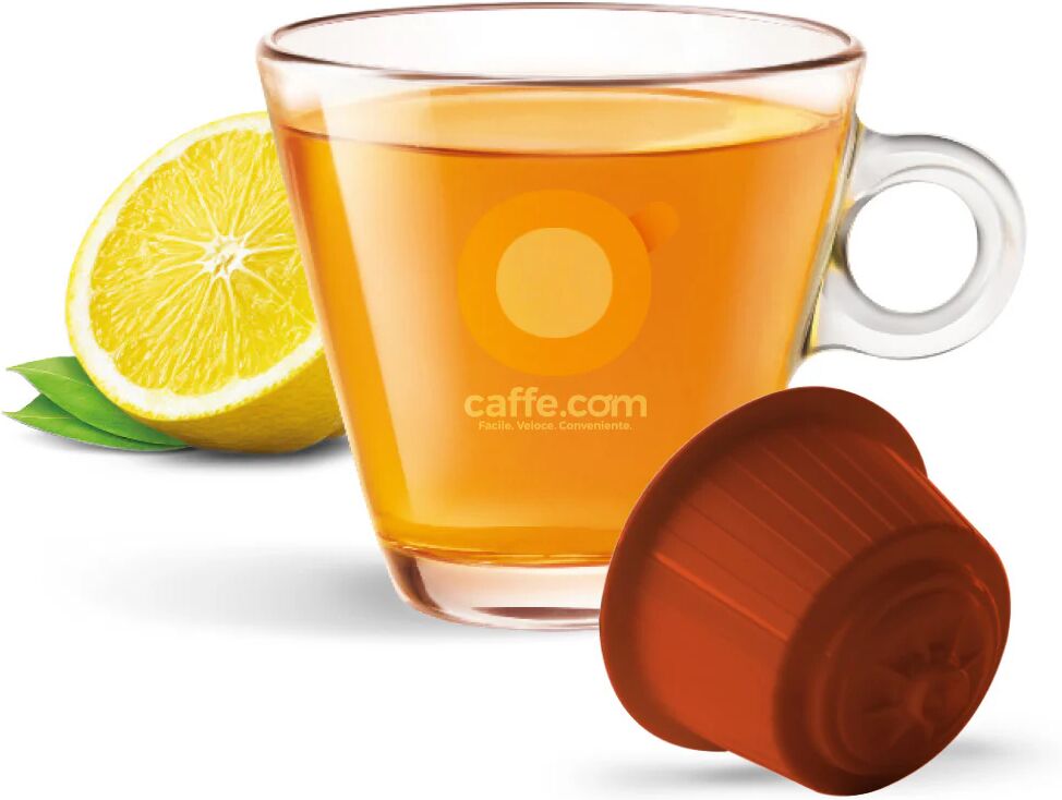 Caffè Bonini 16 Capsule Tè Al Limone compatibili con sistema NESCAFÉ® Dolce Gusto®