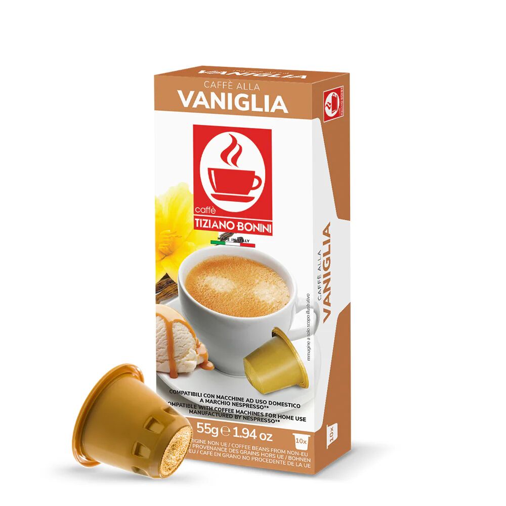 Caffè Bonini 10 Capsule Vaniglia compatibili con sistema Nespresso®