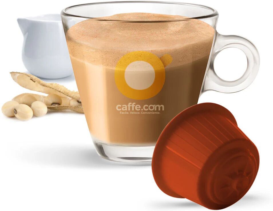 Caffè Bonini 8 Capsule Cappuccino Alla Soia compatibili con sistema NESCAFÉ® Dolce Gusto®