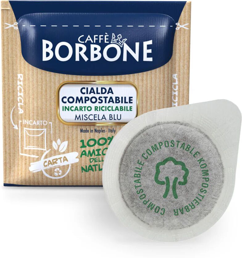 Caffè Borbone 50 Cialde Miscela Blu compatibili con sistema ESE 44mm