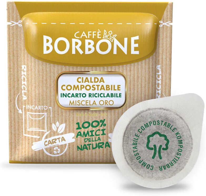 Caffè Borbone 50 Cialde Miscela Oro compatibili con sistema ESE 44mm