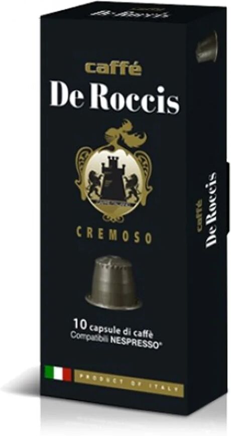 De Roccis 50 Capsule Cremoso compatibili con sistema Nespresso®