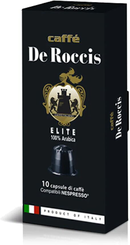 De Roccis 50 Capsule Elite 100% Arabica compatibili con sistema Nespresso®