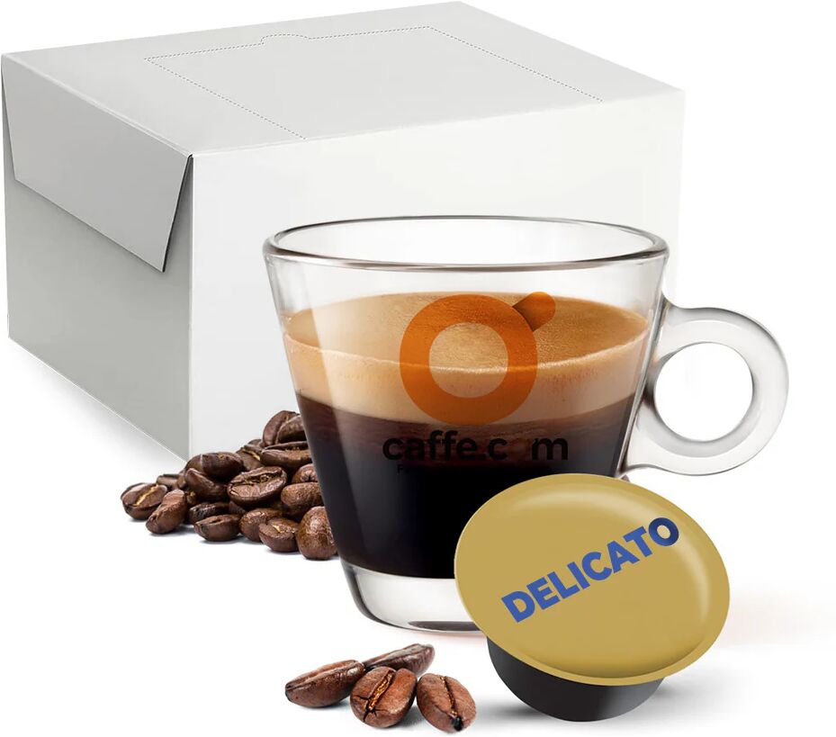 Caffe.com 70 Capsule Gimoka Delicato compatibili con sistema Lavazza a Modo Mio