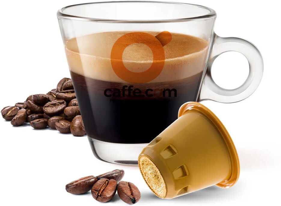 Caffe.com 100 Capsule Caffè Tre Venezie Leon D'oro compatibili con sistema Nespresso®