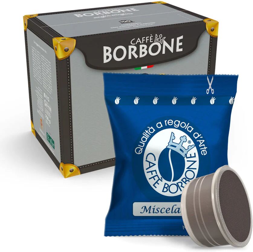 Caffè Borbone 50 Capsule Miscela Blu compatibili con sistema Lavazza Espresso Point