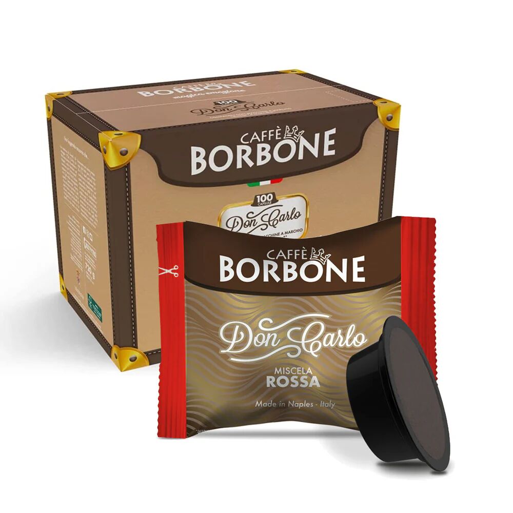 Caffè Borbone 50 Capsule Miscela Rossa compatibili con sistema Lavazza a Modo Mio