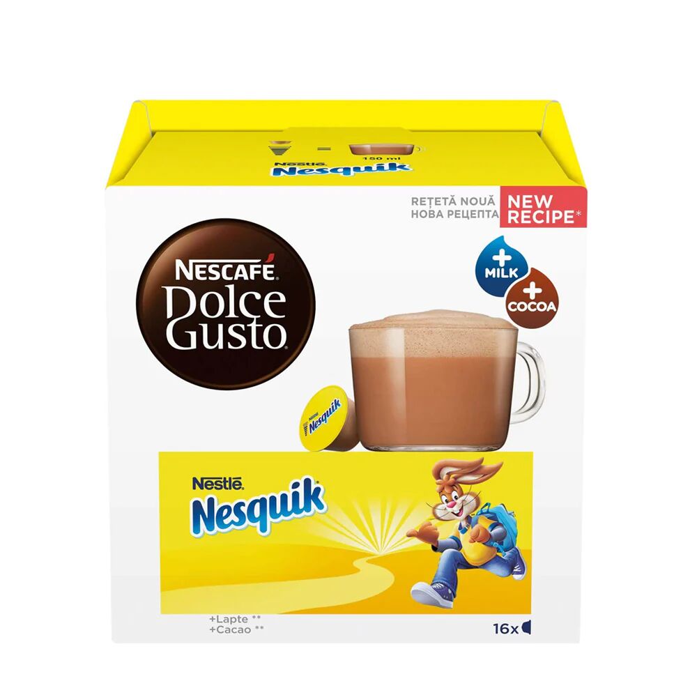 NESCAFÉ® 16 Capsule Nesquik compatibili con sistema Dolce Gusto®