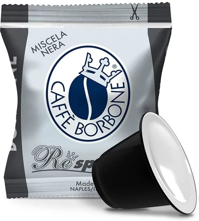 Caffè Borbone 50 Capsule Respresso Miscela Nera compatibili con sistema Nespresso®