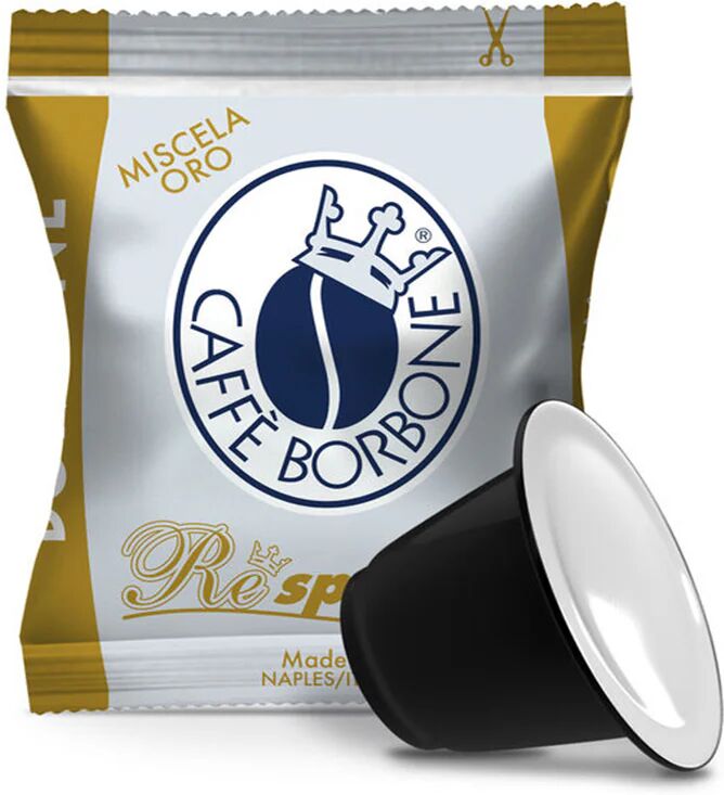 Caffè Borbone 50 Capsule Respresso Miscela Oro compatibili con sistema Nespresso®