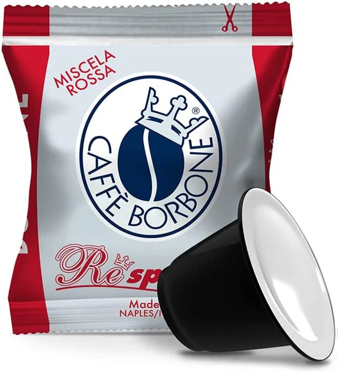 Caffè Borbone 50 Capsule Respresso Miscela Rossa compatibili con sistema Nespresso®