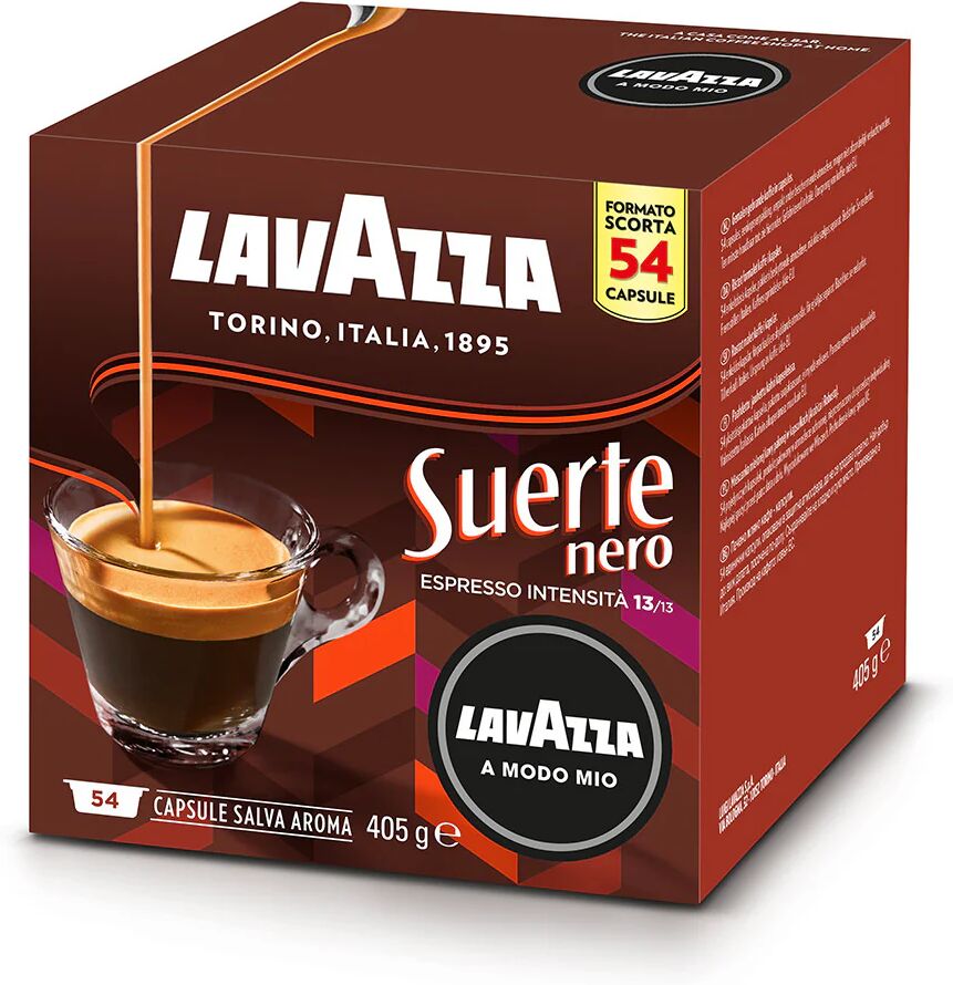 Lavazza A Modo Mio Suerte Nero, 54 Capsule