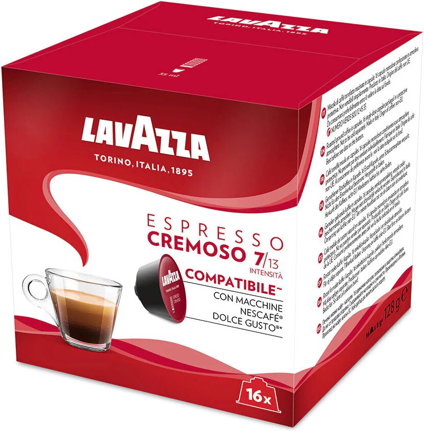 Lavazza Capsule Compatibili Dolce Gusto Espresso Cremoso, 16 Capsule