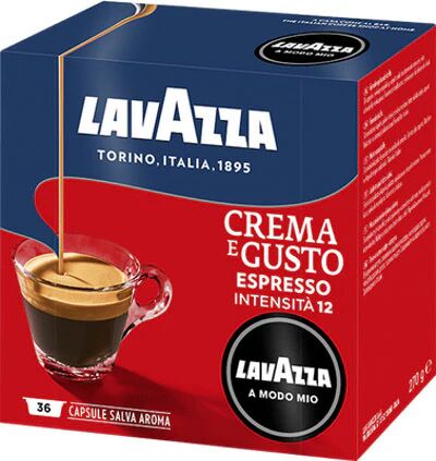 Lavazza A Modo Mio Crema e Gusto, 36 Capsule