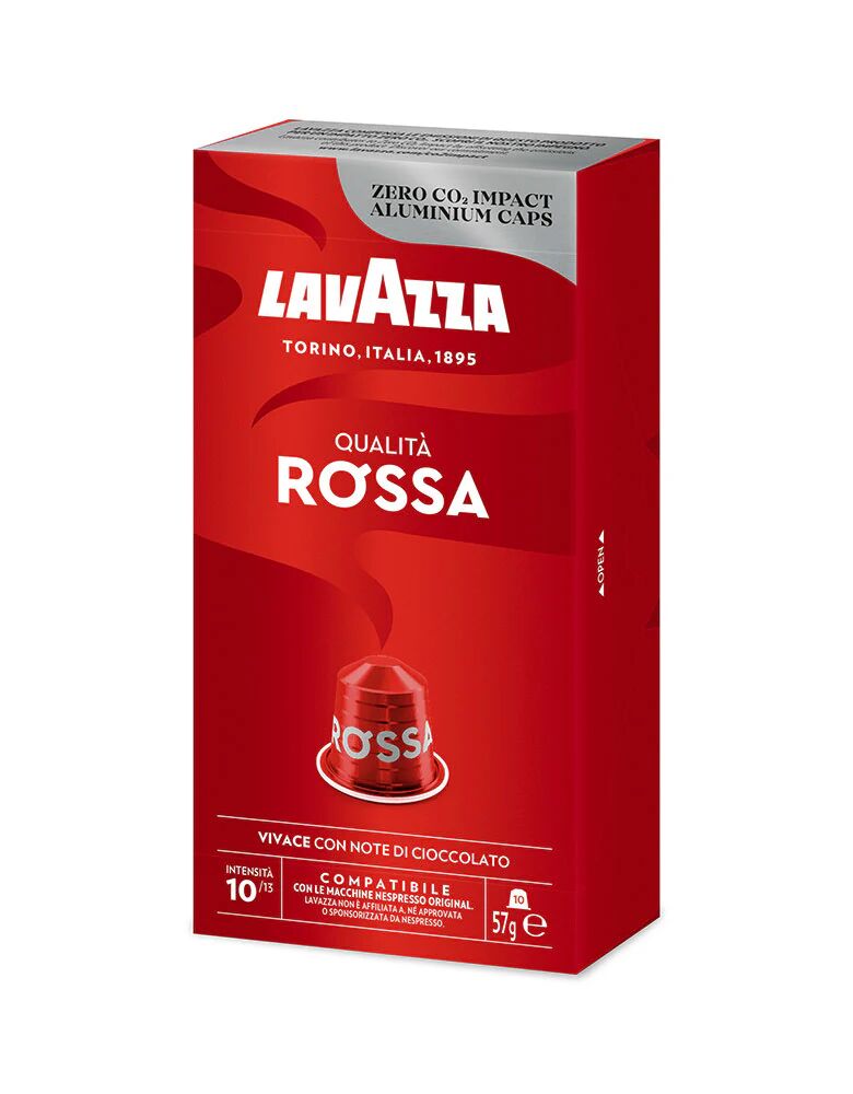 Lavazza Capsule Compatibili Nespresso Qualità Rossa, 10 Capsule