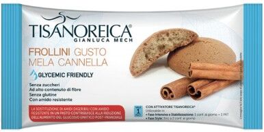 Tisanoreica Frollini 50 gr Gusto Mela Cannella