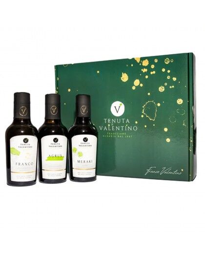 Tenuta Valentino Selezione Tris Olio extravergine di oliva da 0,250 ml