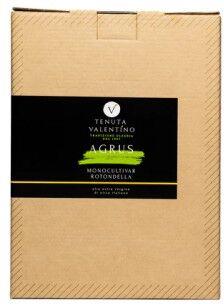 Tenuta Valentino Agrus Monocultivar Olio extravergine di oliva da 5 litri