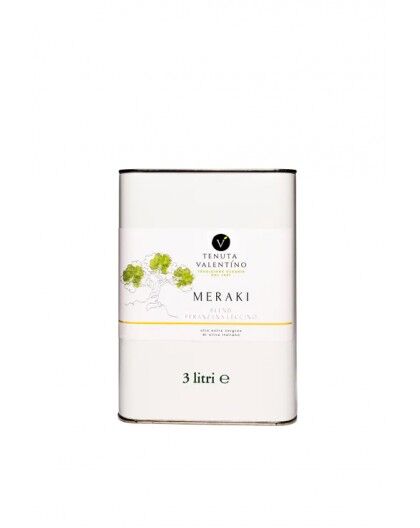 Tenuta Valentino Meraki Blend Olio extravergine di oliva da 3 litri