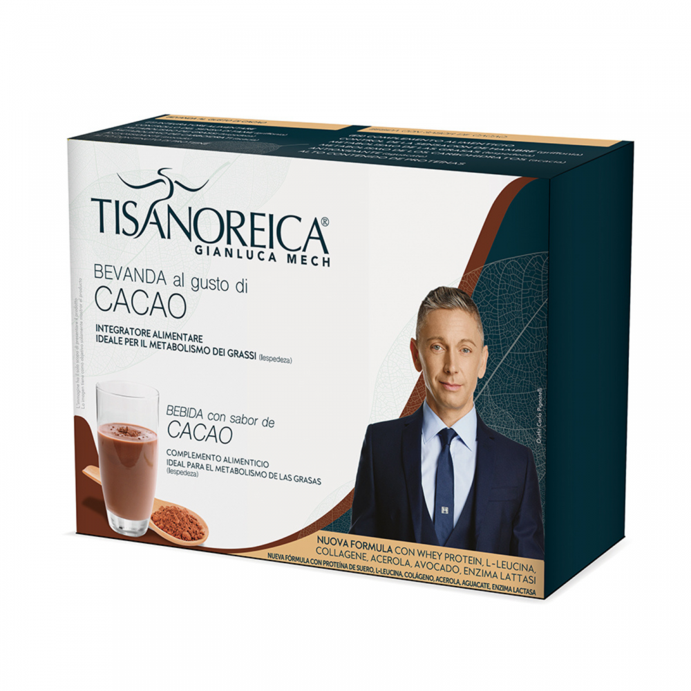 Tisanoreica Bevanda al gusto Cacao 4 Pat