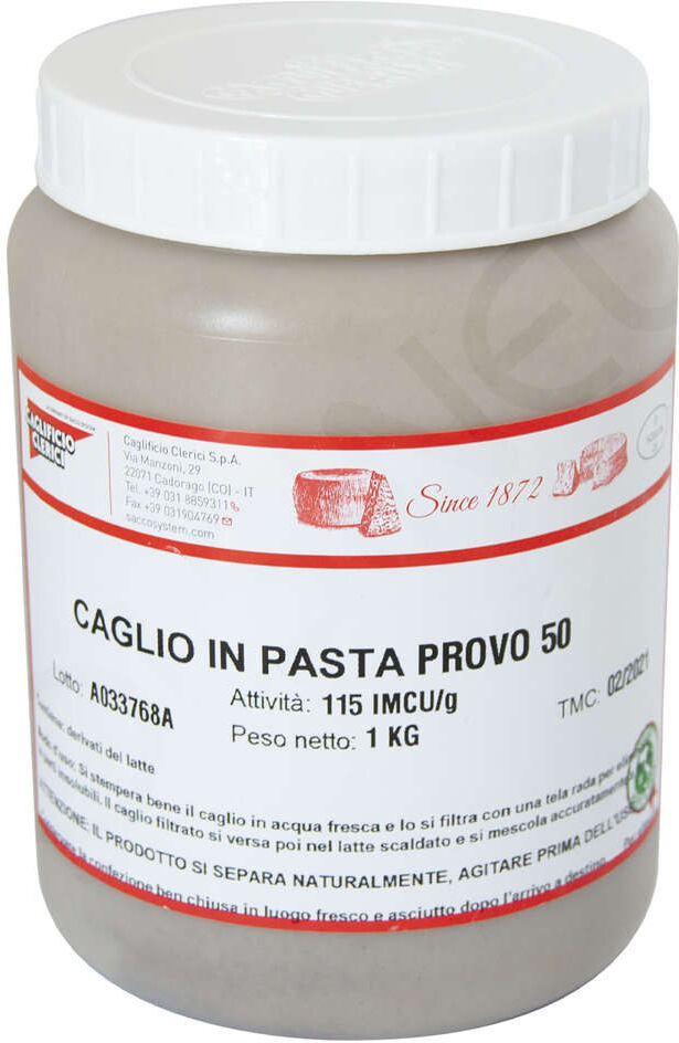 Polsinelli Caglio in pasta solubile Provo 50 imcu 115 (1 kg)