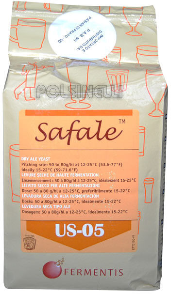 Polsinelli Lievito secco Fermentis Safale US-05 (500 g)