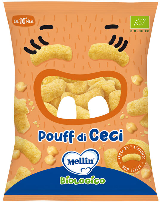 Danone Nutricia Spa Soc.Ben. Mellin Snack Bio Pouff Cec 20g