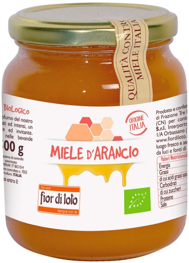 Biotobio Srl Miele Di Arancio Bio 500g