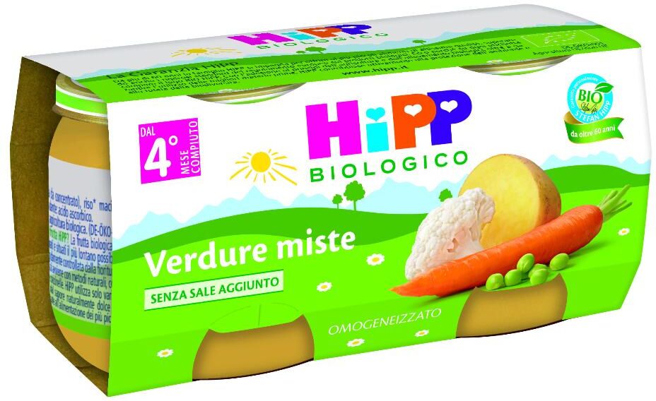 Hipp Italia Srl Hipp Omo Verdure Miste 2x80