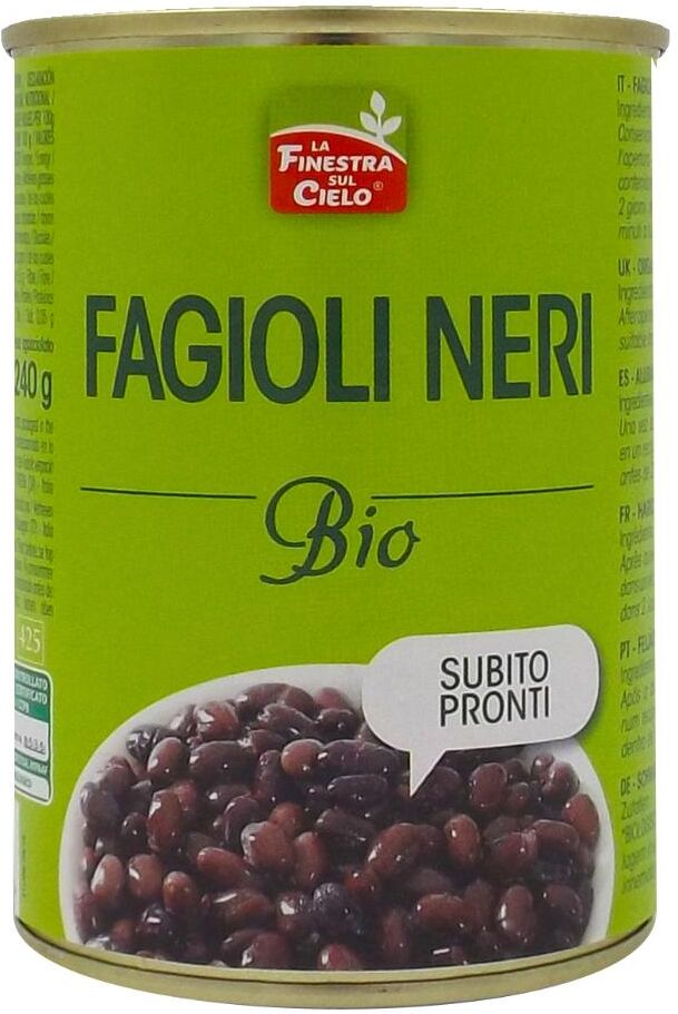 Biotobio Srl Fagioli Neri Pronti Bio 400g