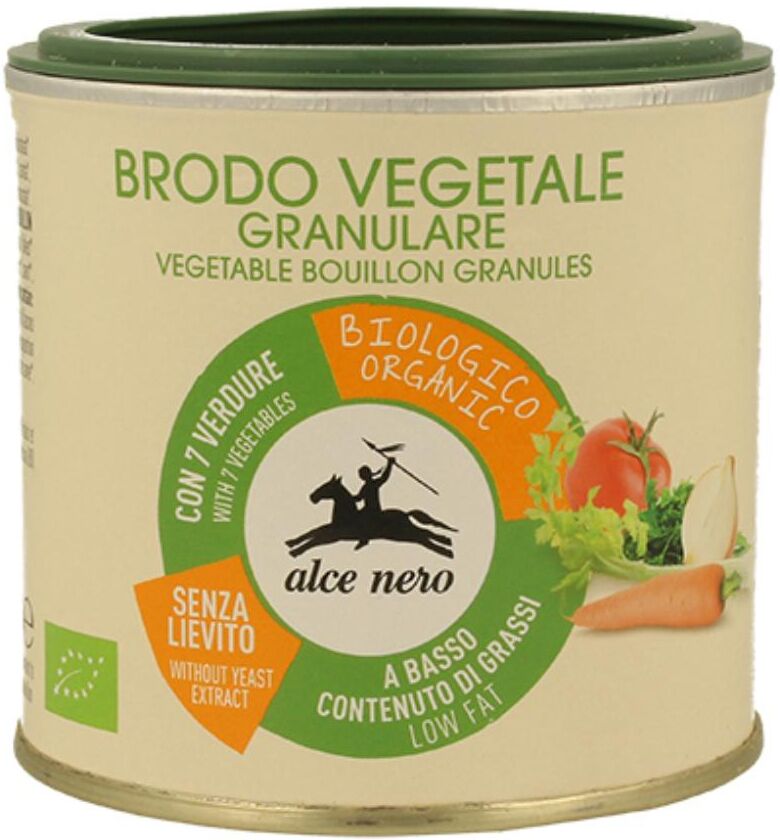 Alce Nero Spa Brodo Vegetale Granulare Bio