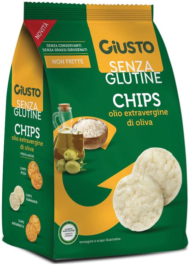 Farmafood Srl Giusto S/g Chips Olio Evo 40g