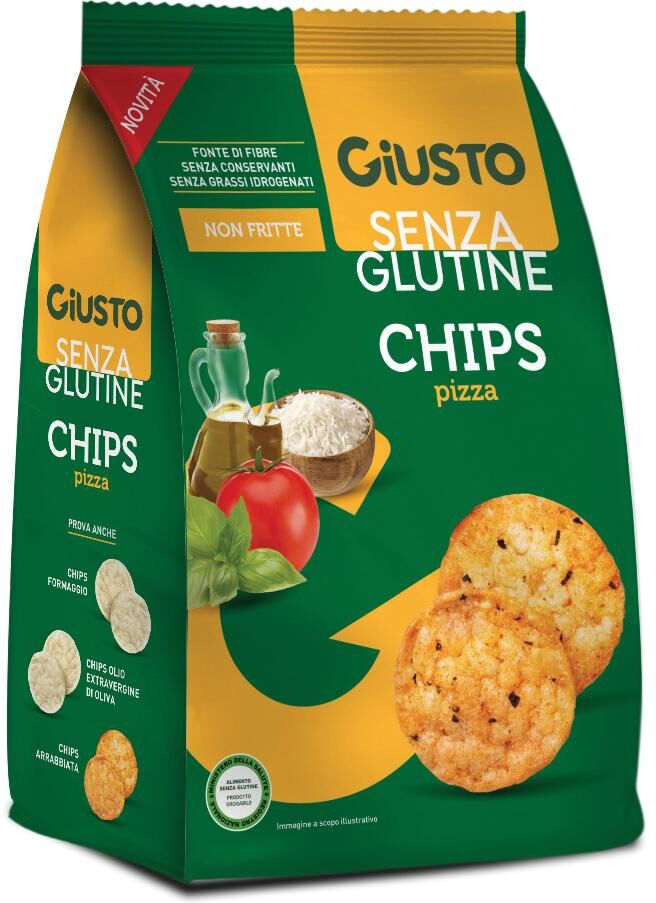 Farmafood Srl Giusto S/g Chips Pizza 40g