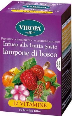 VIROPA IMPORT Srl VIROPA 10 Vitamintee Lampone Di Bosco 15 Bustine
