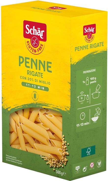 DR.SCHAR SpA SCHAR Pasta Penne Rig.500g