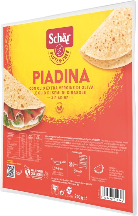 DR.SCHAR SpA SCHAR Piadina 240g