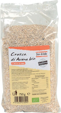 BIOTOBIO Srl FdL Crusca Avena Bio 750g