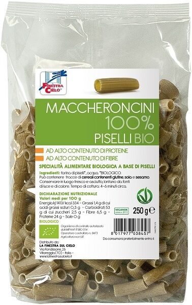 BIOTOBIO Srl MACCHERONCINI 100% PISELLI