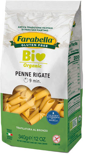 BIOALIMENTA Srl FARABELLA BIO Pasta Penne Rig.