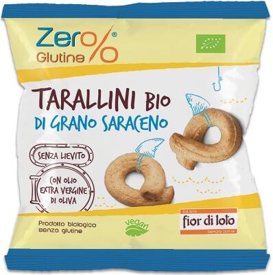 BIOTOBIO Srl TARALLINI DI GRANO SARACENO30G