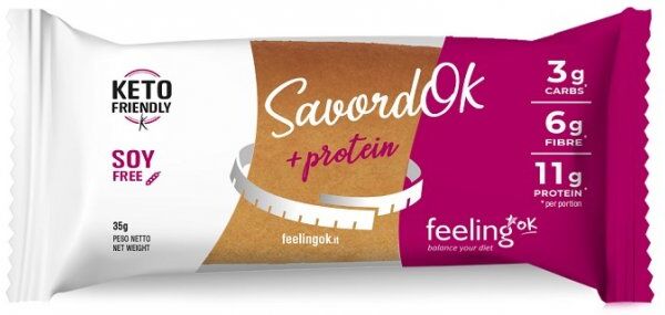 Feeling Ok Savordok Savoiardo Gusto Arancia 35g